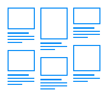 Masonry blog style